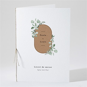 Livret de messe mariage encapsulés