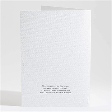 Livret de messe mariage encapsulés - Dos du livret