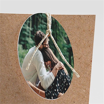 Boîte de dragées mariage provençal étui - Détail de la boîte