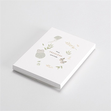 Carte étape bébé affaires bébé - Vue de la boîte