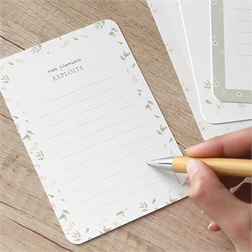 Carte étape bébé affaires bébé - Détail verso