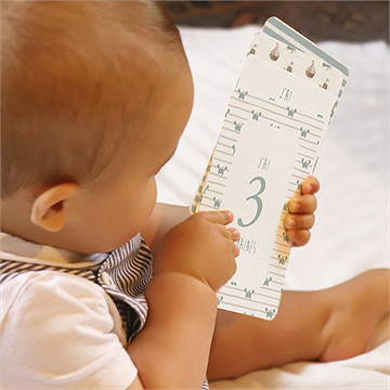 Carte étape bébé marin - Mise en situation