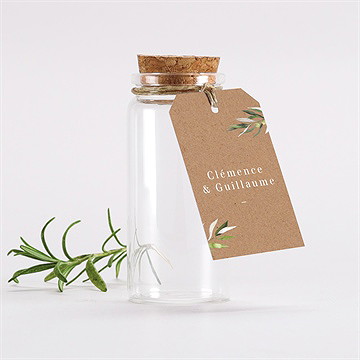 Mignonette mariage provençal étiquette