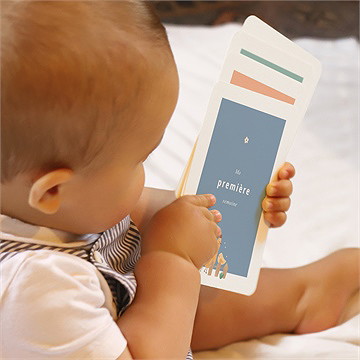 Carte étape bébé à la ferme - Mise en situation