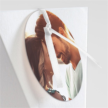 Boîte de dragées mariage notre lien étui - Détail de la boîte