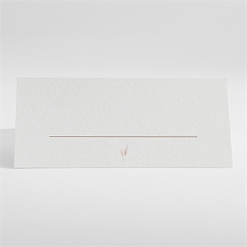 Marque-place mariage notre lien - Dos du marque-place