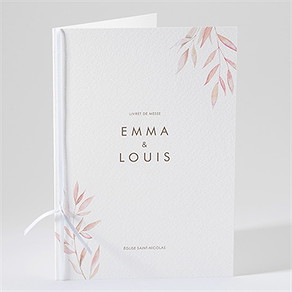 Livret de messe mariage notre lien
