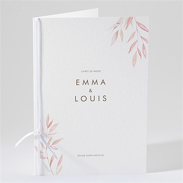 Livret de messe mariage notre lien