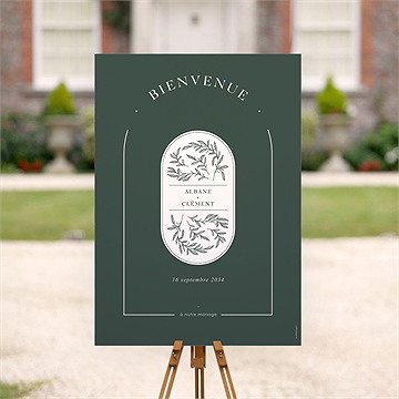 Panneau bienvenue toi c'est moi - Mise en situation