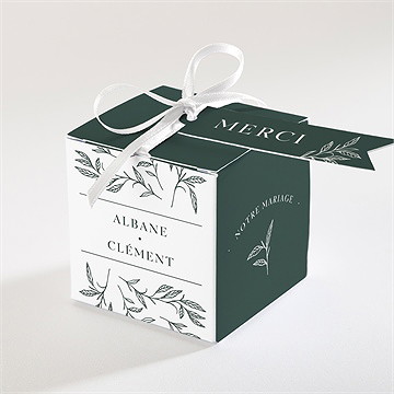 Boîte de dragées mariage toi c'est moi