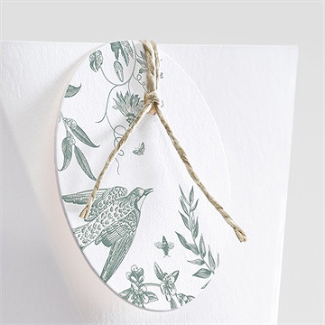 Boîte de dragées mariage sculpture étui - Détail de la boîte