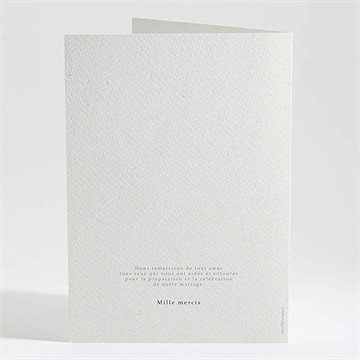 Livret de messe mariage tropiques - Dos du livret