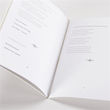 Livret de messe mariage tropiques - Mise en situation