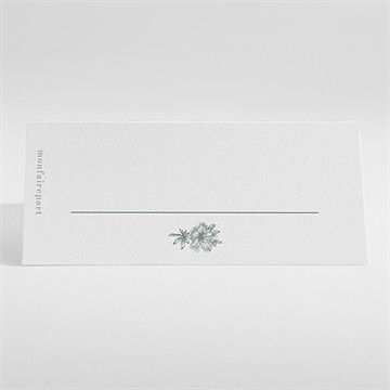 Marque-place mariage sculpture - Dos du marque-place