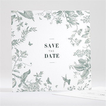 Save the Date mariage sculpture