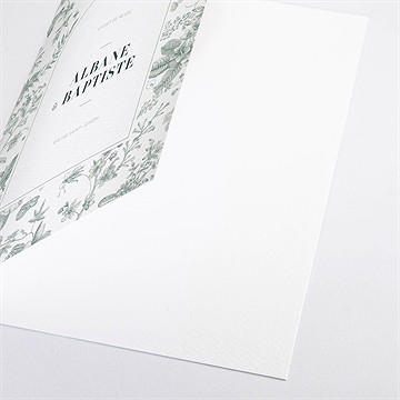 Livret de messe mariage sculpture - Détail du livret