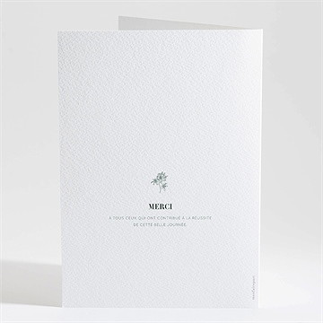 Livret de messe mariage sculpture - Dos du livret