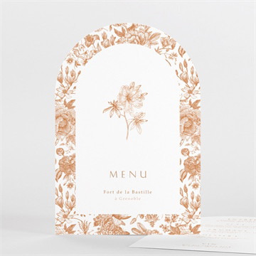 Menu mariage passionnément