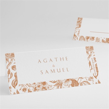 Marque-place mariage passionnément