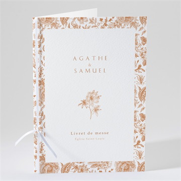 Livret de messe mariage passionnément