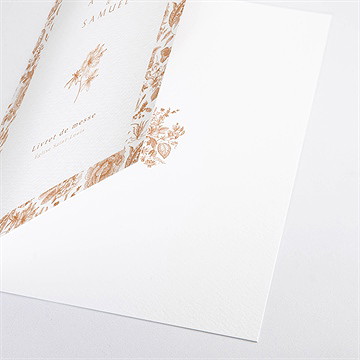 Livret de messe mariage passionnément - Détail du livret