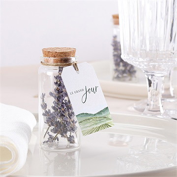 Mignonette mariage vigne - Mise en situation