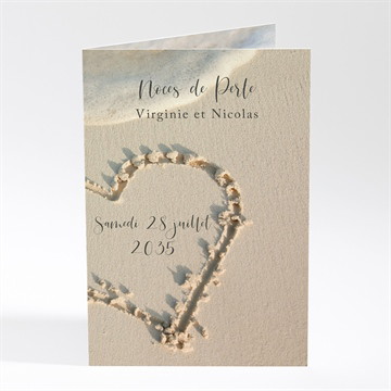 Menu anniversaire de mariage sous le soleil