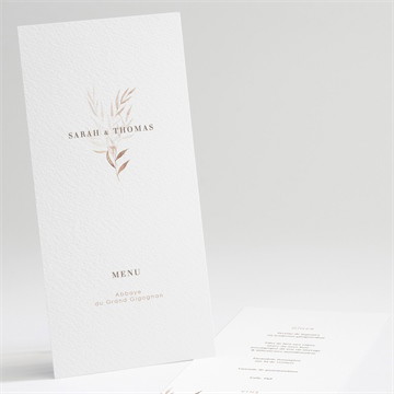 Menu anniversaire de mariage l'arche