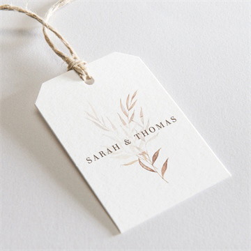 Etiquette mariage l'arche