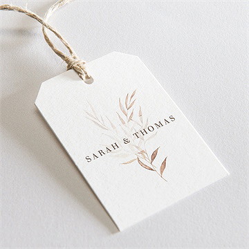 Etiquette mariage l'arche