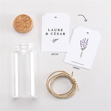 Mignonette mariage lavande mignonette - Vue d'ensemble