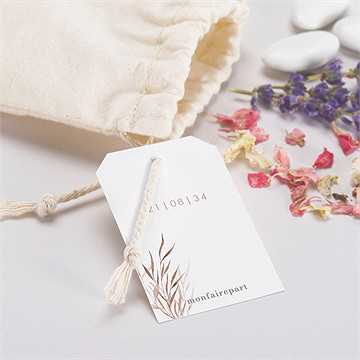 Pochon mariage  l'arche - Mise en situation