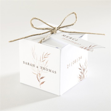 Boîte de dragées mariage l'arche