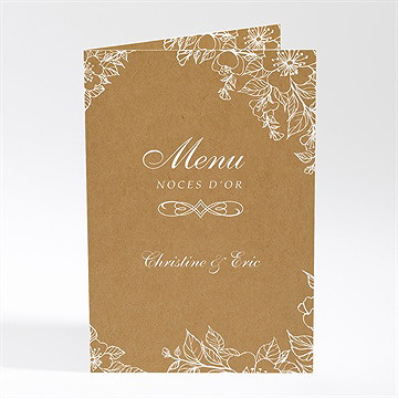 Menu anniversaire de mariage partageons