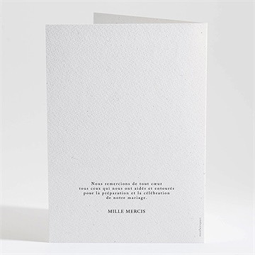 Livret de messe mariage citron - Dos du livret