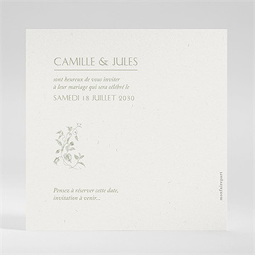 Save the Date mariage arbre de vie - Vue 2