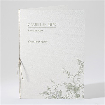 Livret de messe mariage arbre de vie