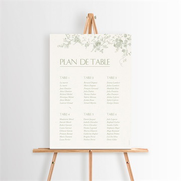Plan de table mariage arbre de vie étui