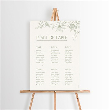 Plan de table mariage arbre de vie