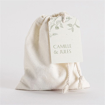 Pochon mariage  arbre de vie