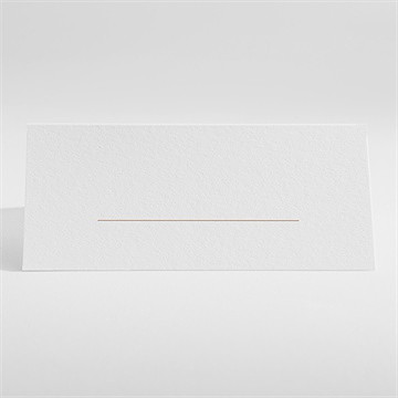 Marque-place mariage engagés - Dos du marque-place