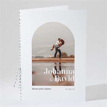 Livret de messe mariage tendance