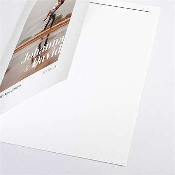 Livret de messe mariage tendance - Détail du livret