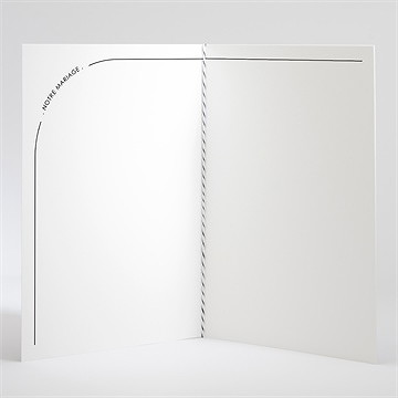 Livret de messe mariage tendance - Intérieur du livret