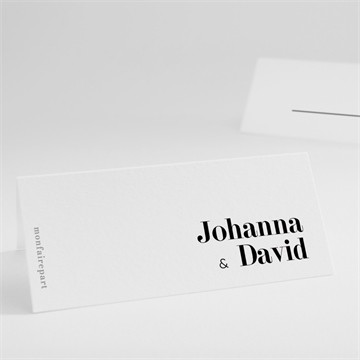 Marque-place mariage tendance