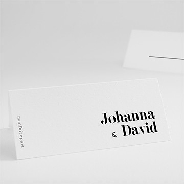 Marque-place mariage tendance