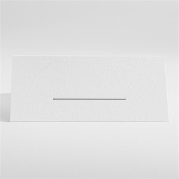 Marque-place mariage tendance - Dos du marque-place