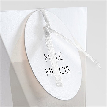 Boîte de dragées mariage tendance étui - Détail de la boîte