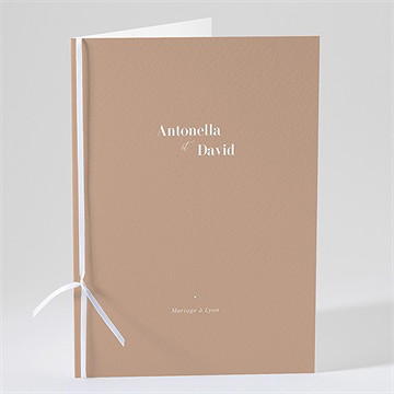 Livret de messe mariage engagés