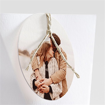 Boîte de dragées mariage l'arche étui - Détail de la boîte